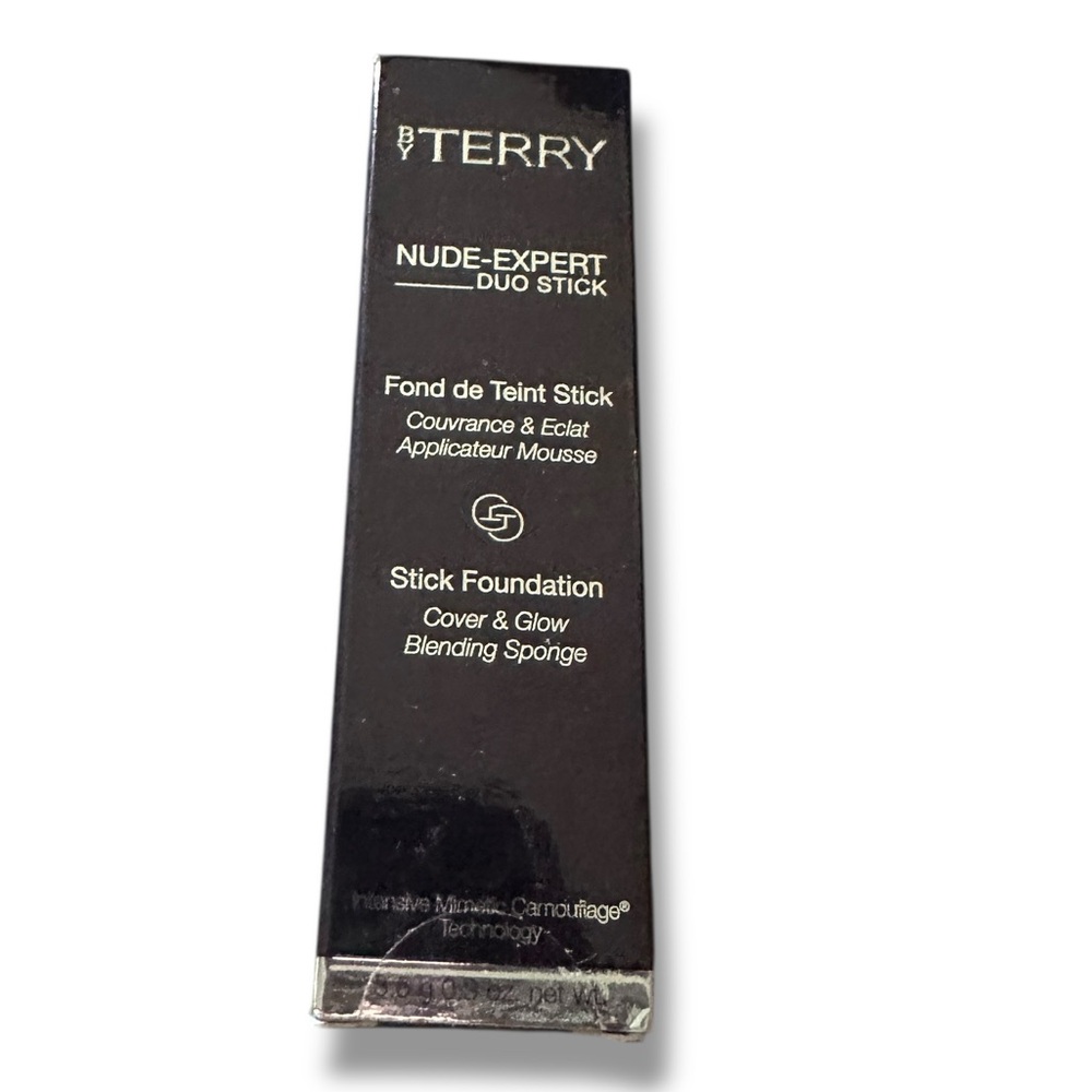 BY TERRY Nude-Expert Duo Foundation/Highlighter Stick NIB 4 Rosy Beige Shade